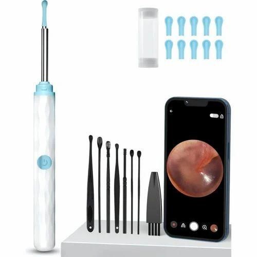 Ear Cleaner Tool with HD Camera & LED Light – Smart Otoscope Kit